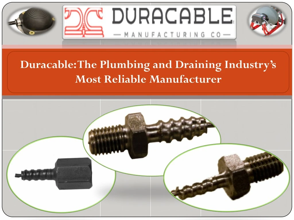 duracable the plumbing and draining industry