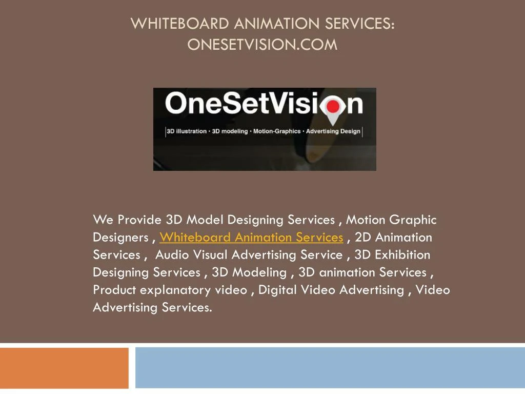 whiteboard animation services onesetvision com