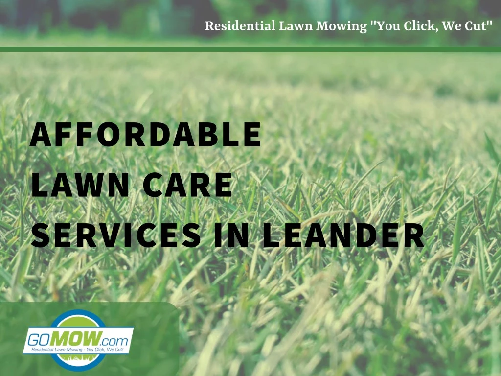 residential lawn mowing you click we cut