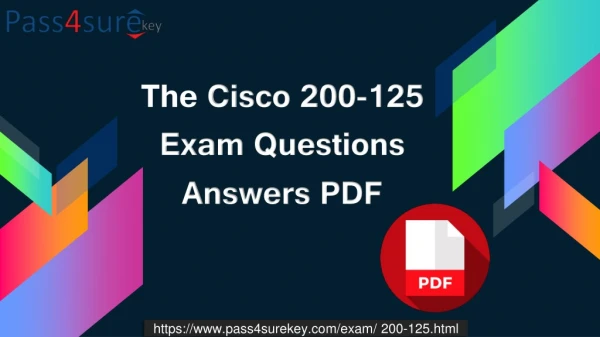 Cisco 200-125 Dumps PDF Practice Test Question And Answers.