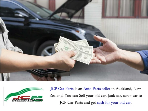 The Cash For Cars Market in the New Zealand - JCP Car Parts