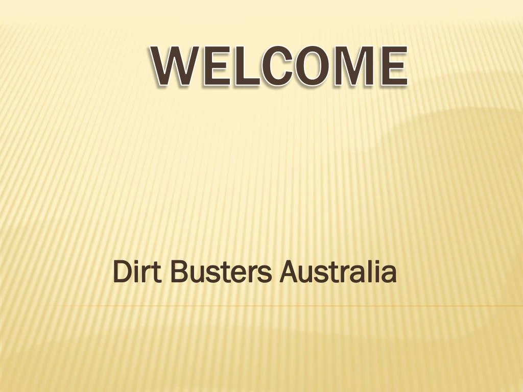 dirt busters australia