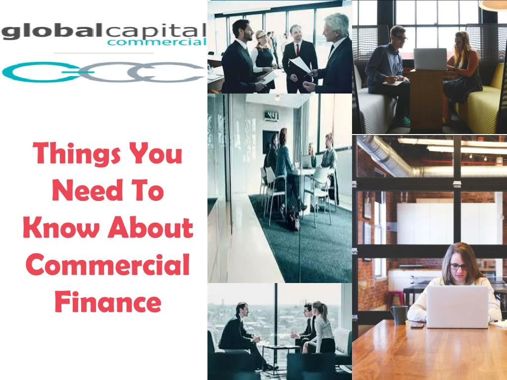 things you need to know about commercial finance