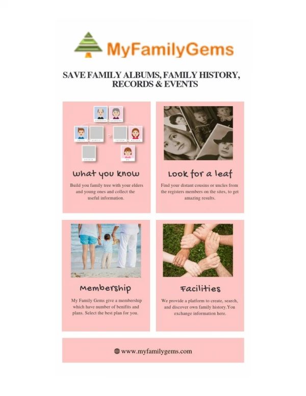Create Your Own Family Tree Online-My Family Gems