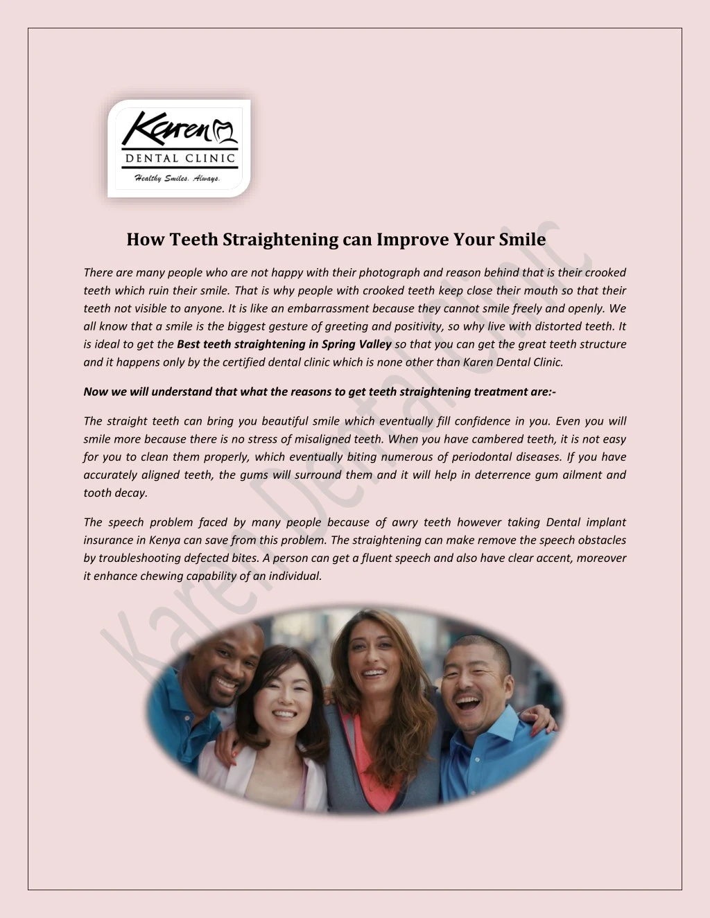 how teeth straightening can improve your smile