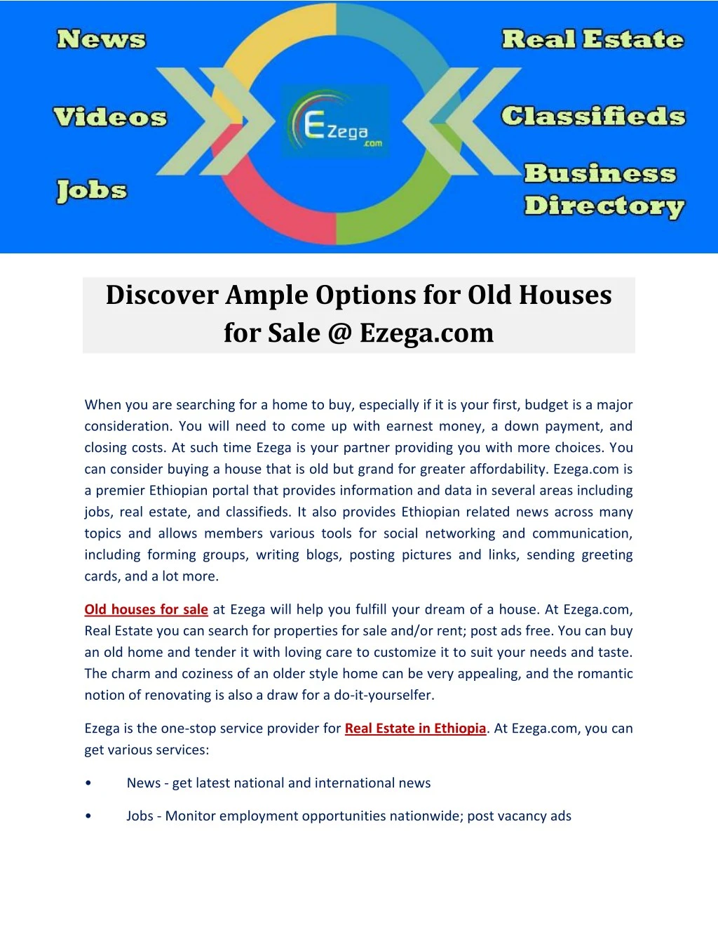 discover ample options for old houses for sale