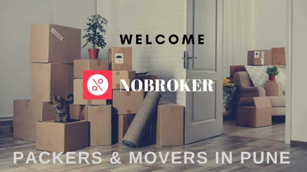 Best packers and movers in Pune - Nobroker