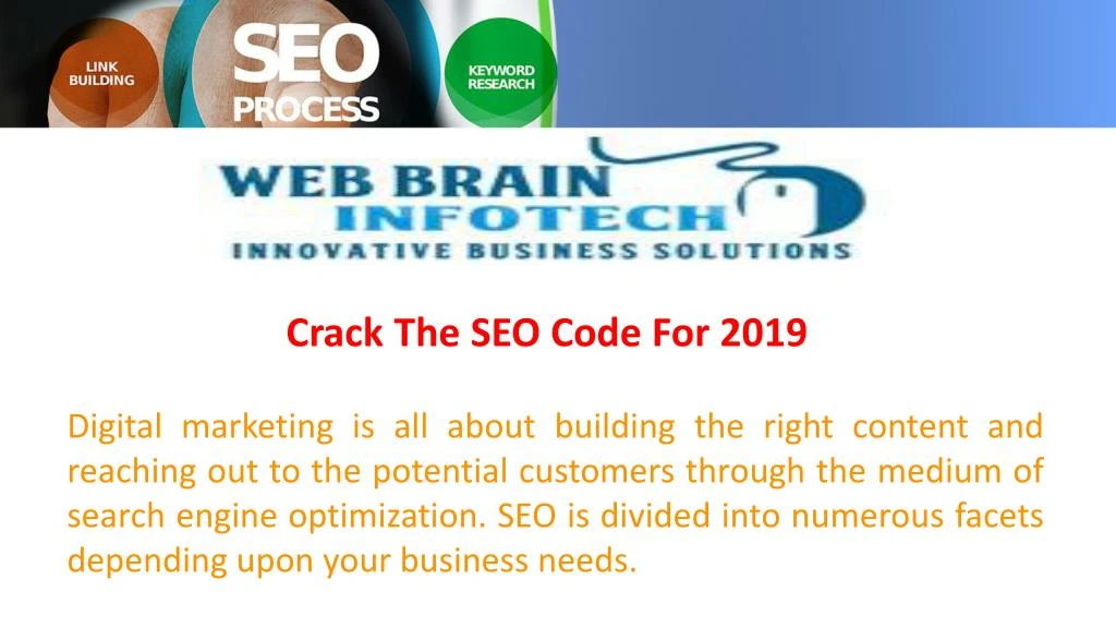 crack the seo code for 2019