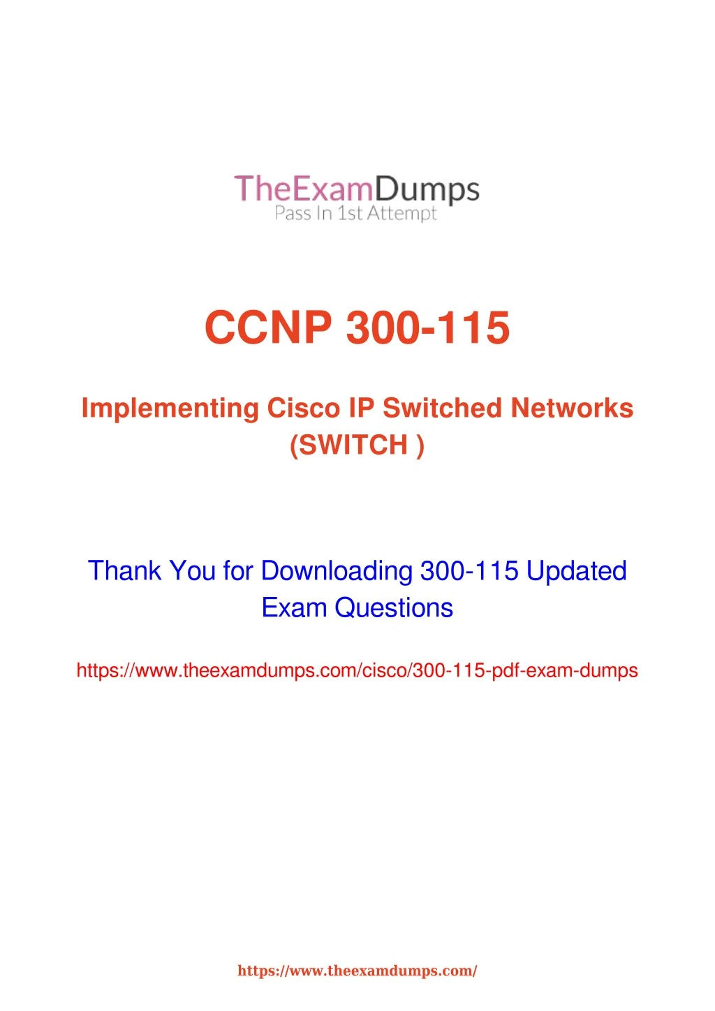ccnp 300 115