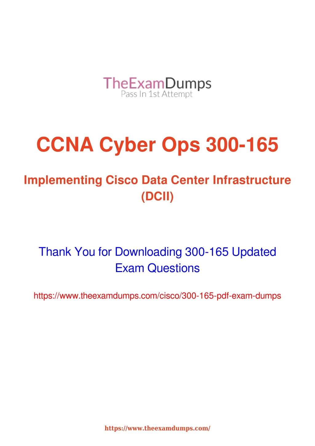 ccna cyber ops 300 165
