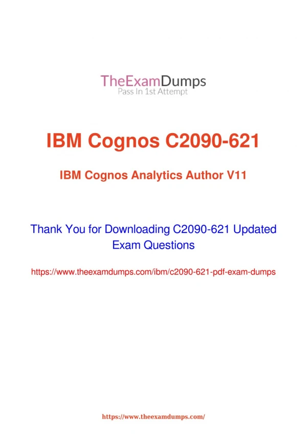 IBM C2090-621 Practice Questions [2019 Updated]