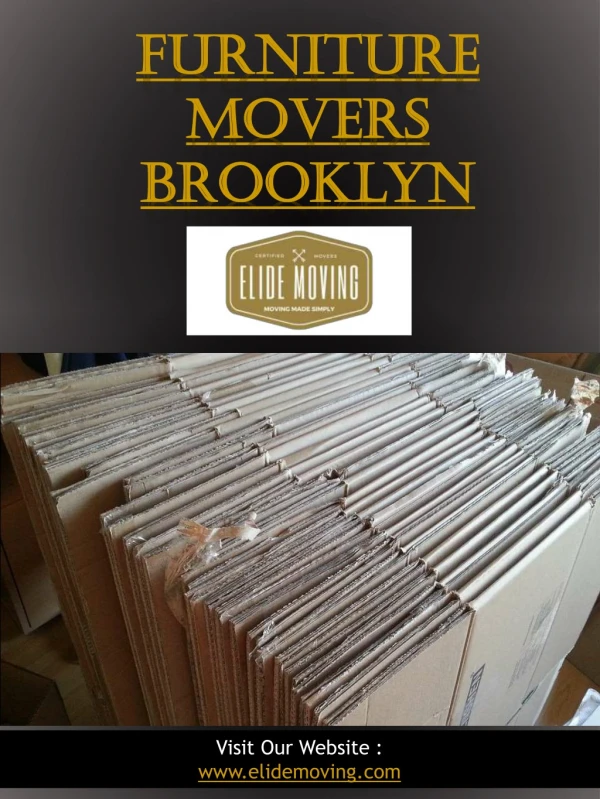 Furniture Movers Brooklyn