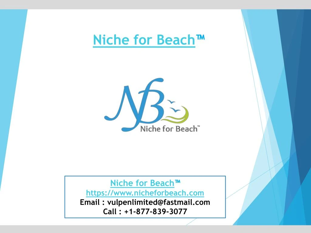 niche for beach
