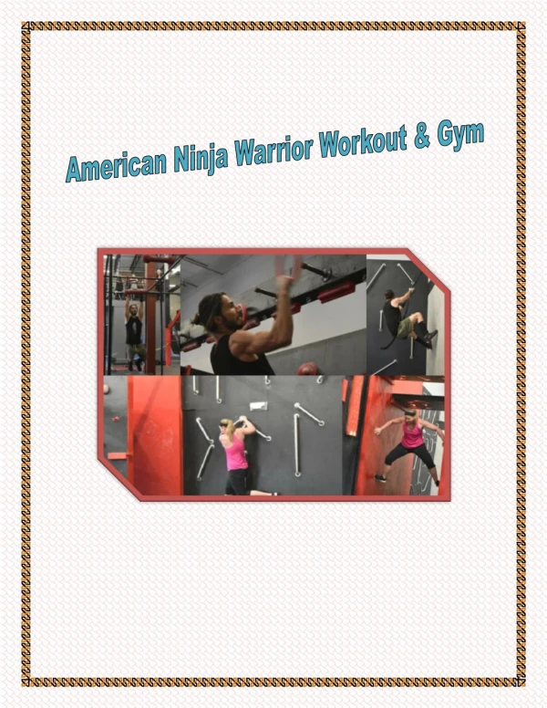 American Ninja Warrior Workout & Gym