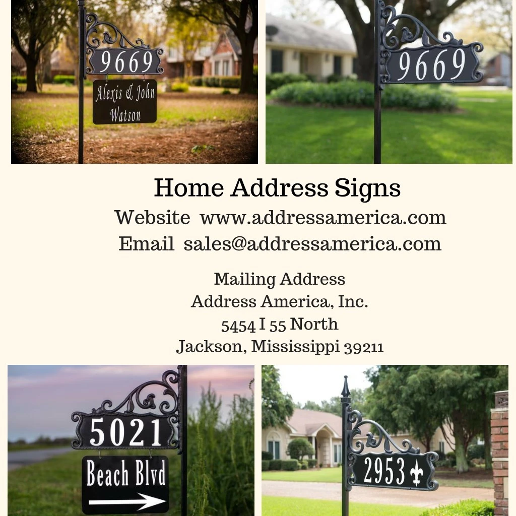 home address signs website www addressamerica
