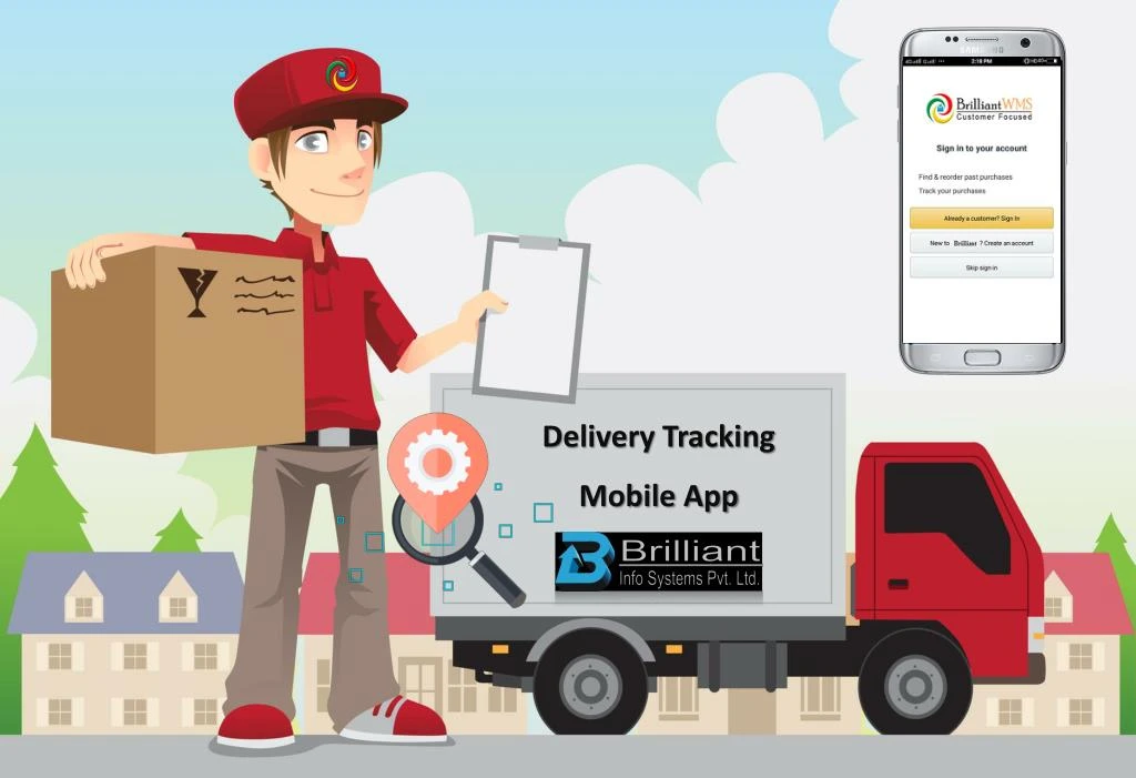 delivery tracking mobile app