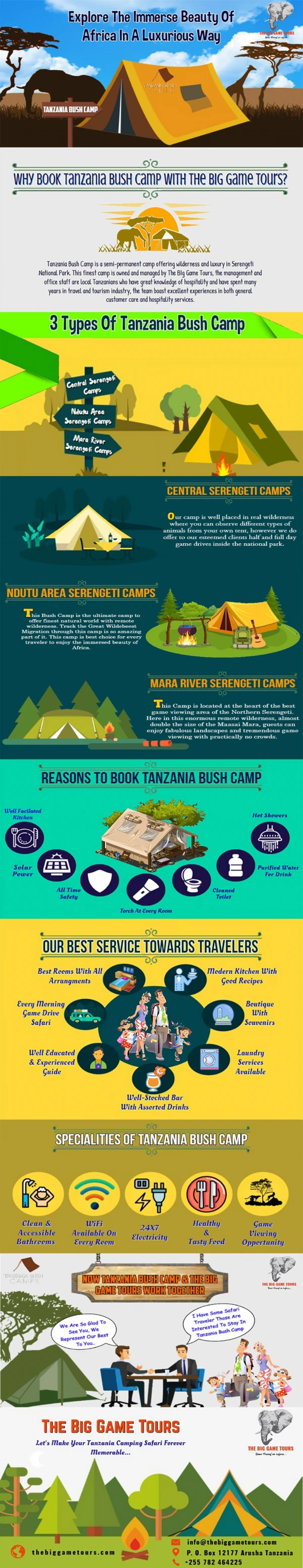 Why Book Tanzania Bush Camp With The Big Game Tour