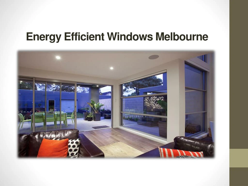 energy efficient windows melbourne