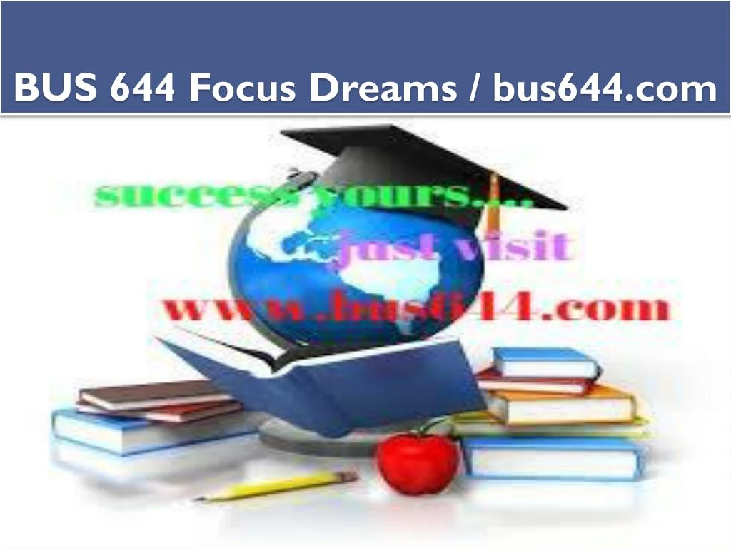 bus 644 focus dreams bus644 com