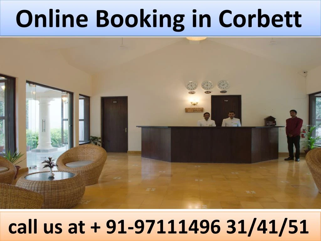 online booking in corbett