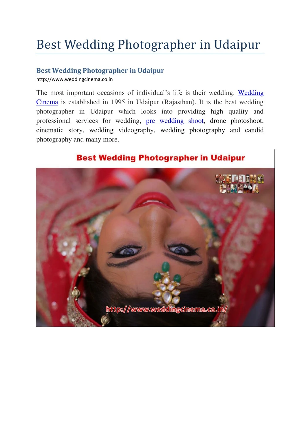 best wedding photographer in udaipur