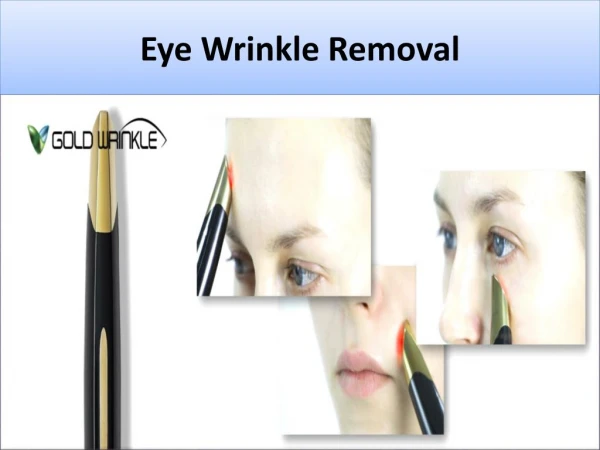 Eye Wrinkle Removal