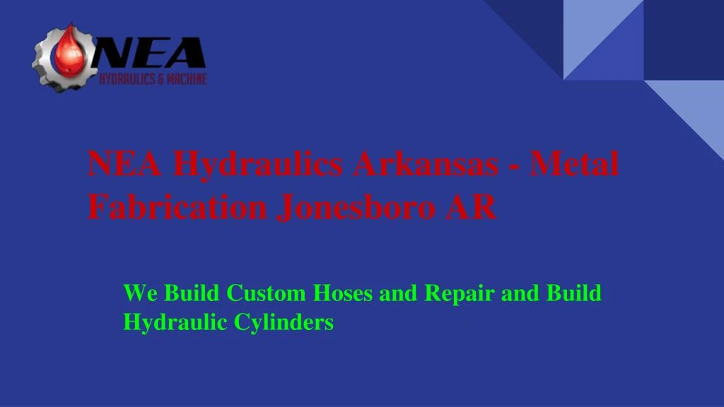 nea hydraulics arkansas metal fabrication jonesboro ar