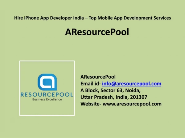 Hire iPhone App Developer India and get desired iOS App