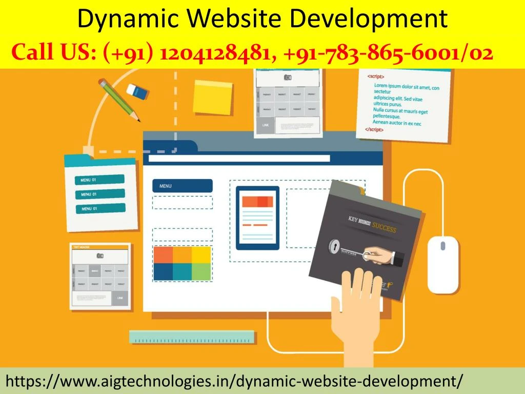 dynamic website development