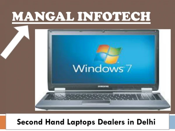 Second Hand Laptops Dealers in Delhi
