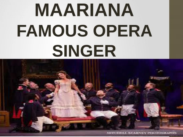 Famous Opera Maariana