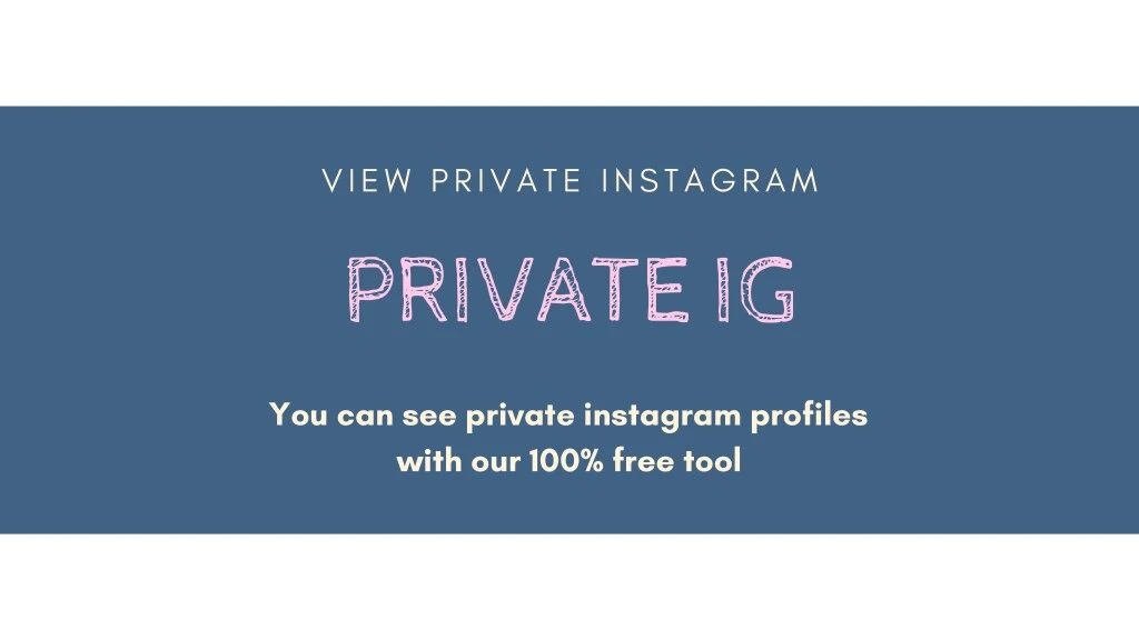 view private instagram private ig