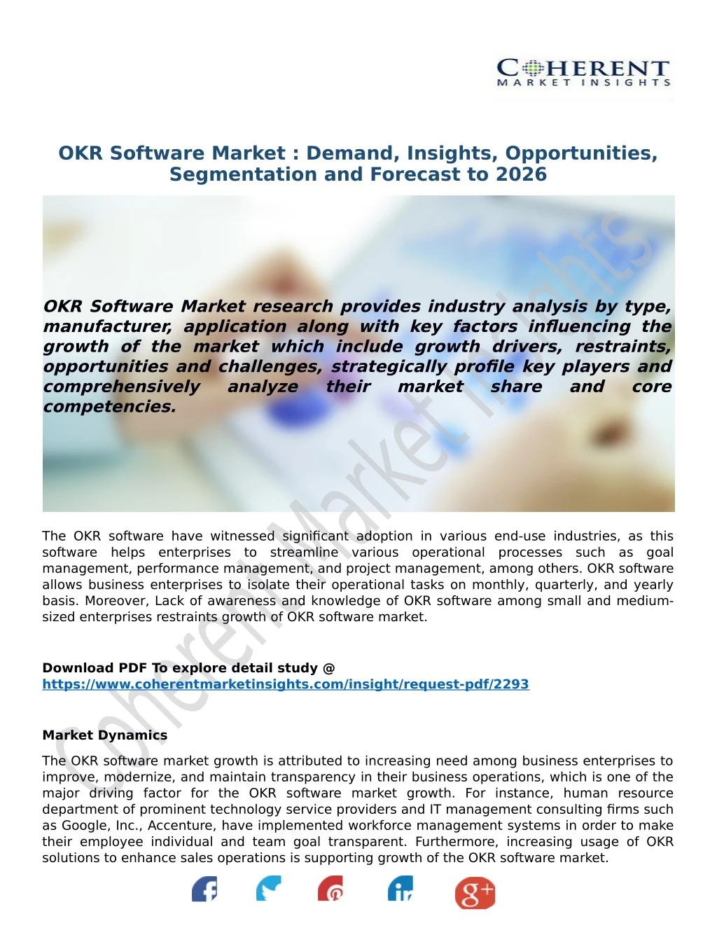 okr software market demand insights opportunities