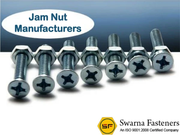 Jam Nut Manufacturers
