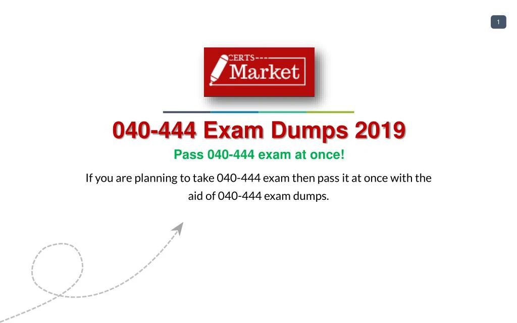 040 444 exam dumps 2019