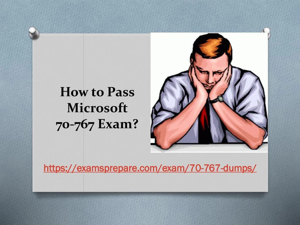 how to pass microsoft 70 767 exam