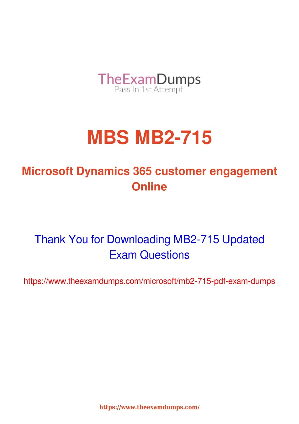 mbs mb2 715