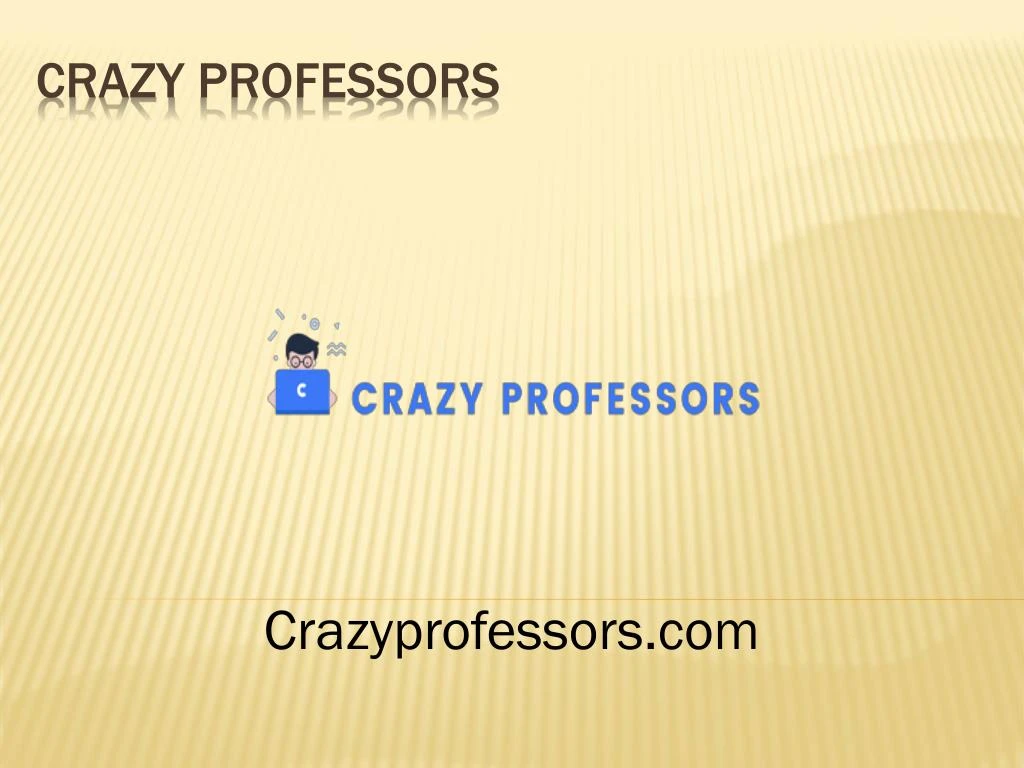 crazy professors
