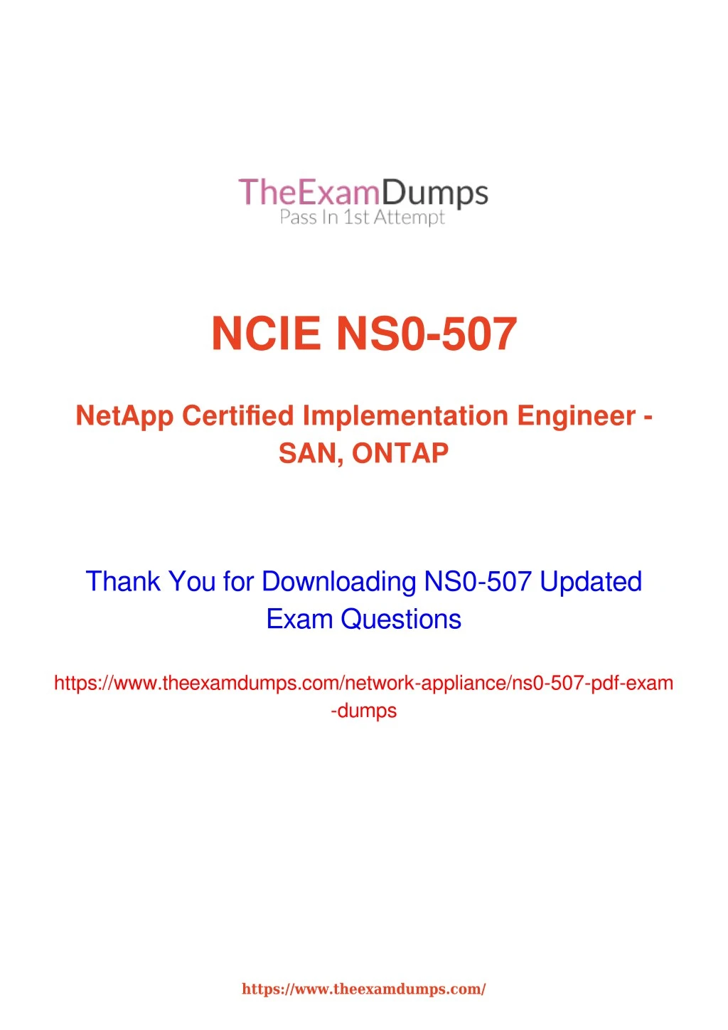 ncie ns0 507
