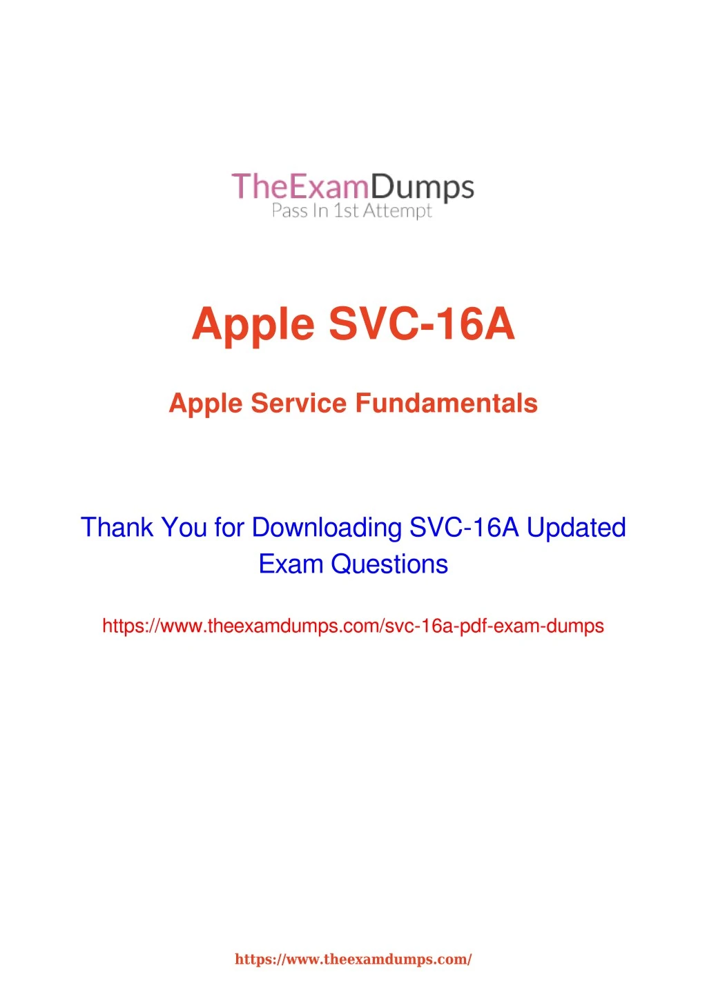 apple svc 16a