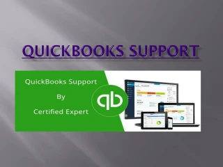QuickBooks Support - slide 1