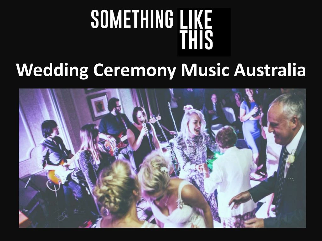 wedding ceremony music australia