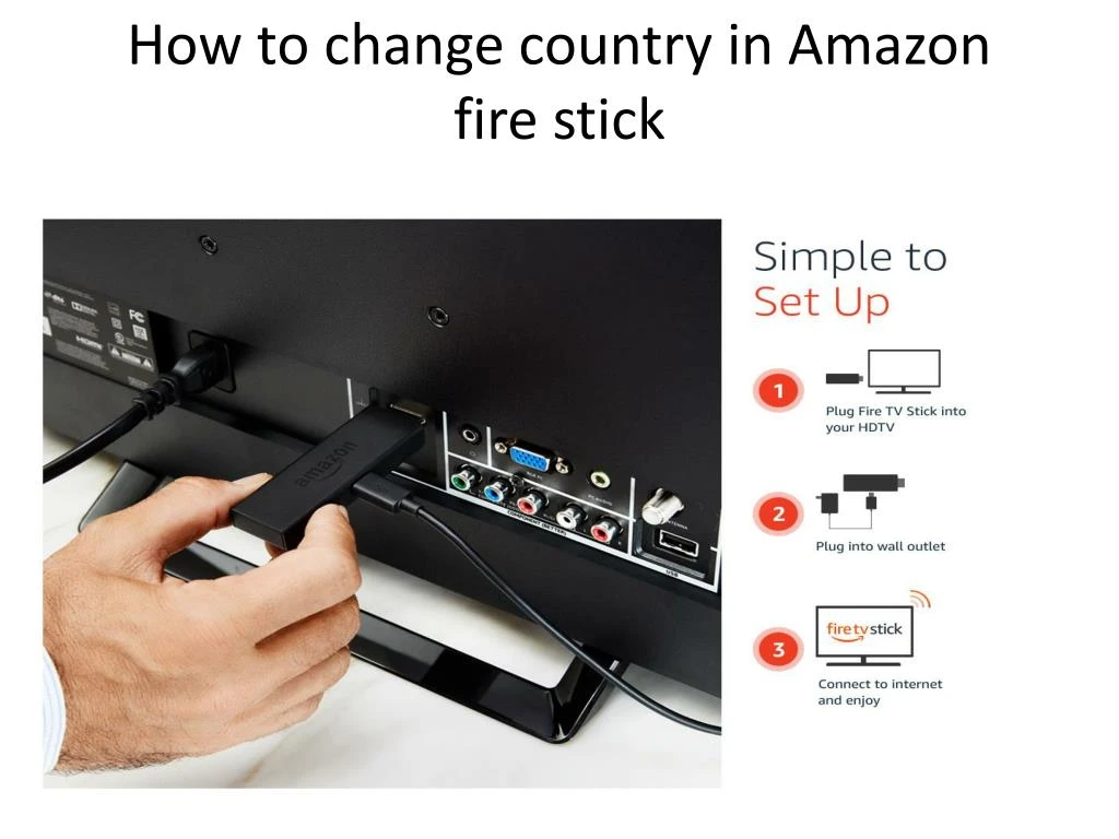 how to change country in amazon fire stick