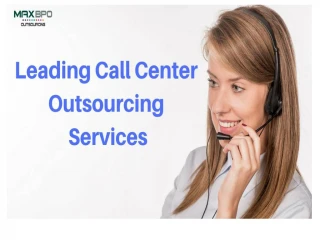 Call Center Outsourcing Services - slide 1