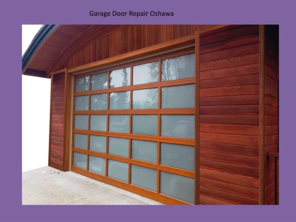 Best Garage Door Repair in Oshawa