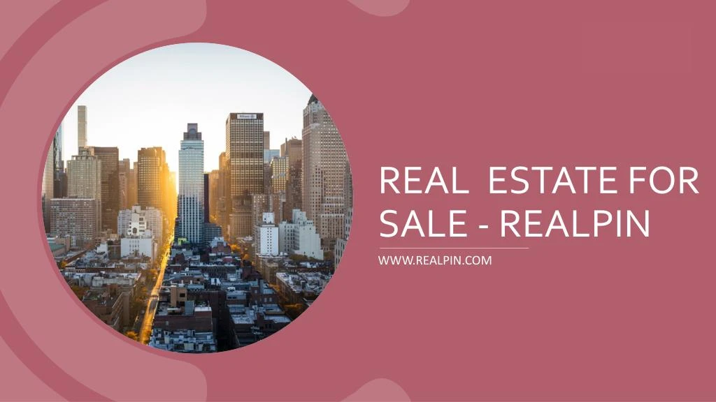 real estate for sale realpin