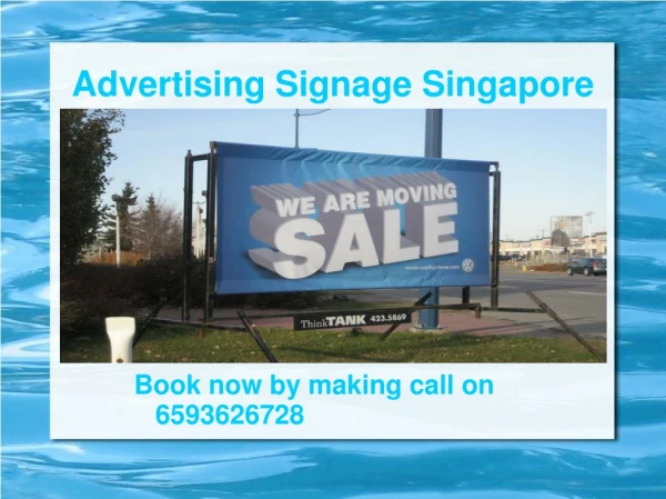 Advertising Signage Singapore