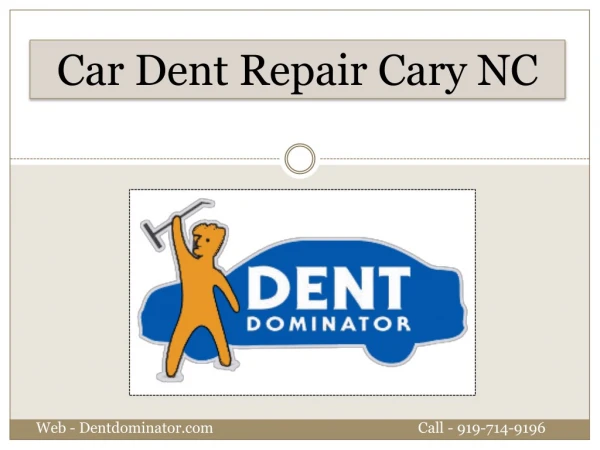 Leading Car Dent Repair Service in Cary North