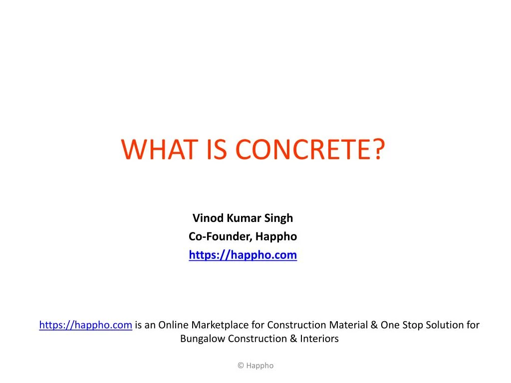 what is concrete