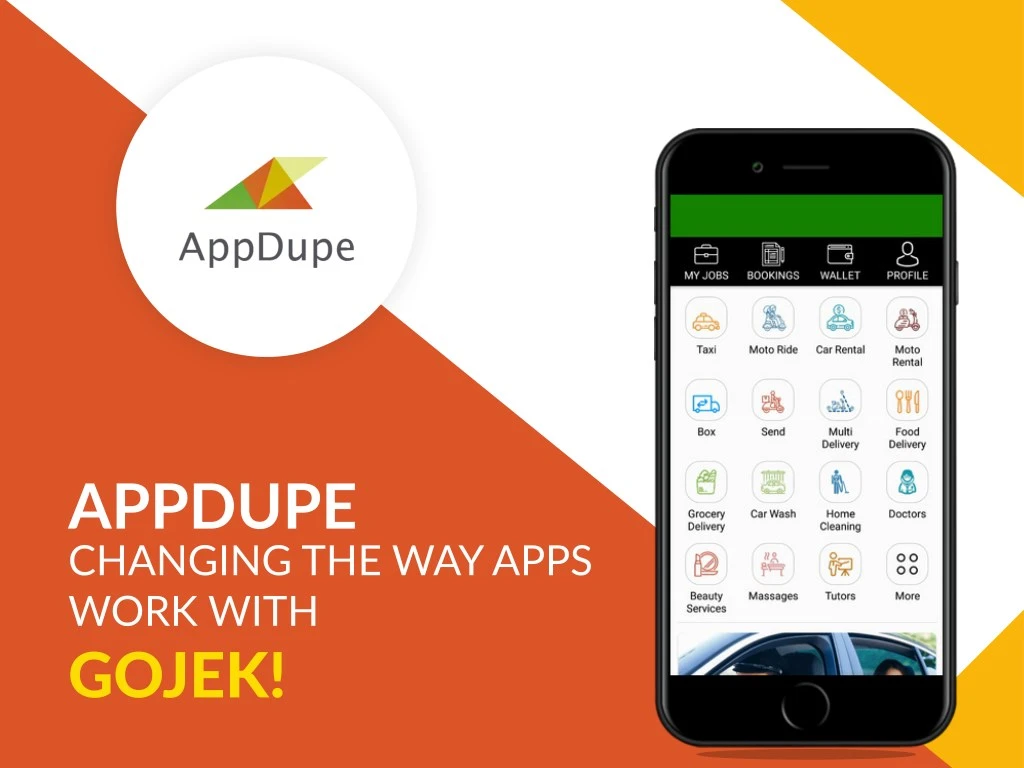 appdupe changing the way apps work with gojek
